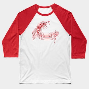 Great Wave for Electronic Musician and Synthesizer player Baseball T-Shirt